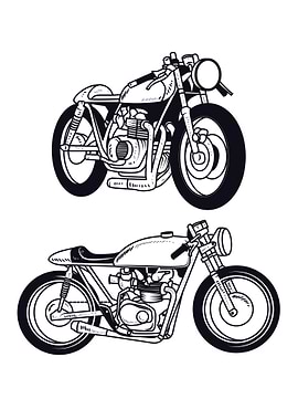 Motorbike Sketch
