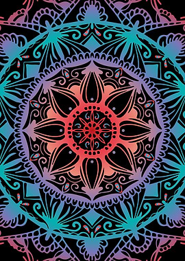 Gradient Mandala