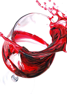 Red Wine Splash