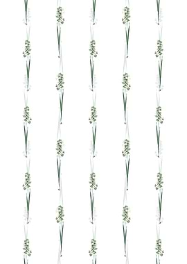 Turquoise Ixia Pattern