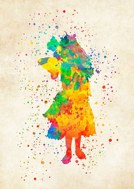 Fairy princes watercolor