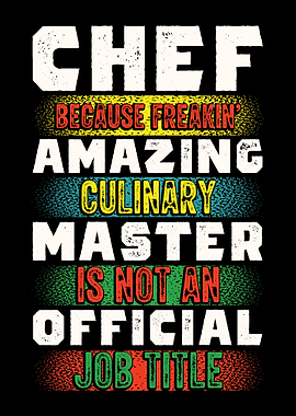 Chef Amazing master