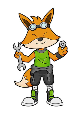Fox Mechanic Wrench Nut