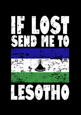Lesotho Flag Saying