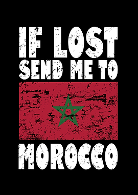 Morocco Flag Saying
