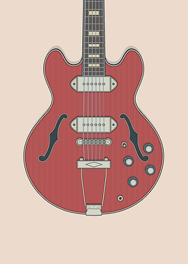 390 Hollow Body Guitar