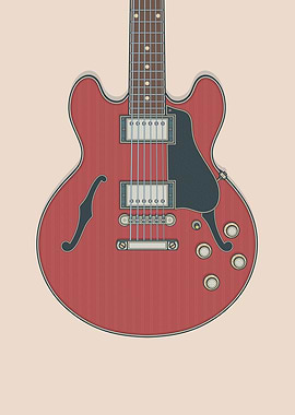 339 Hollow Body Guitar