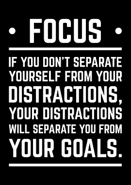 Focus Your Goals