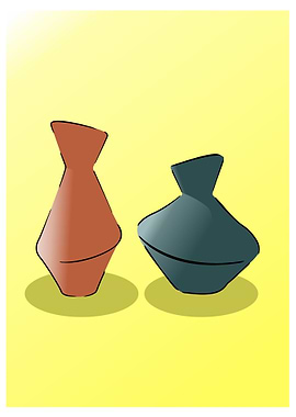 Vase Minimalist Art