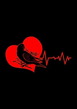 Budgie Heartbeat Heartline
