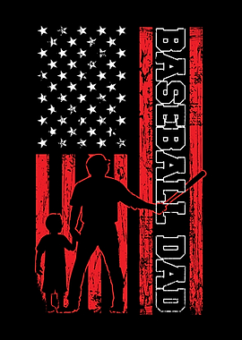 Baseball Dad Son Baseball