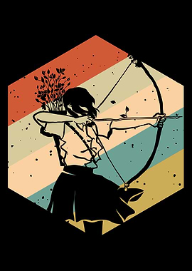 Archery Woman Bow Hunting