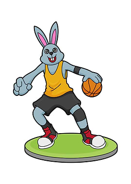 Rabbit Basketball Sports