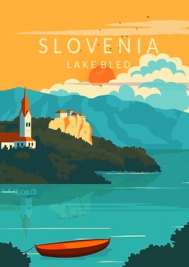 lake bled slovenia castle
