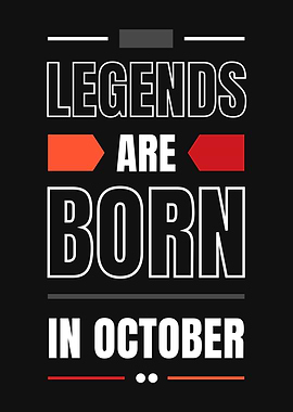 Legends Are Born In Octo