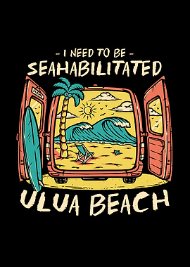 Ulua Beach Summer Funny