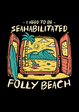 Folly Beach Summer Funny