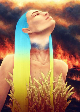 Ukraine in flames of war