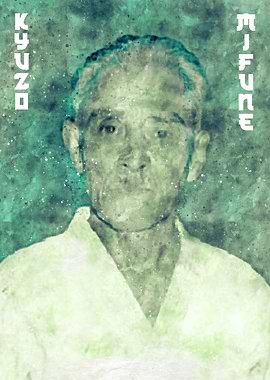 Kyuzo Judoka Painting