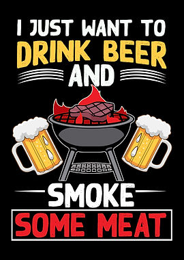 Beer Drinking Grilling