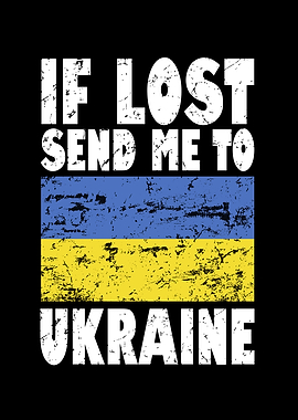 Ukraine Flag Saying