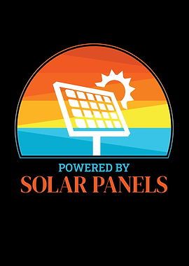Powered By Solar Panels