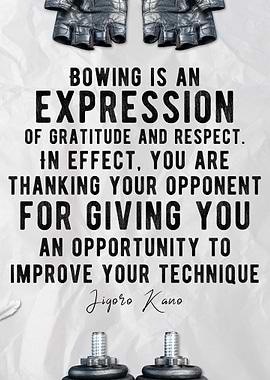 Bowing Is An Expression