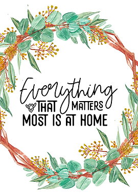 Everything matters home