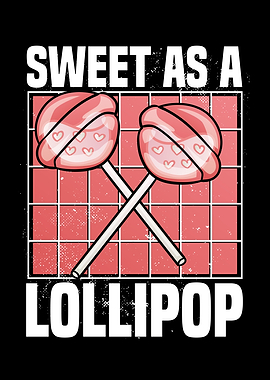 Cute kawaii lollipop