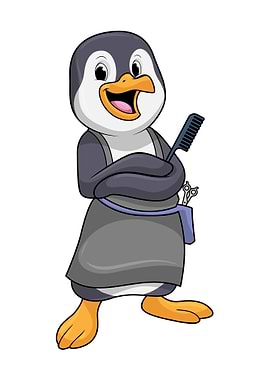 Penguin Hair stylist Comb