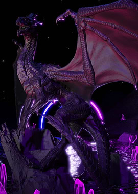 Dragon on the island