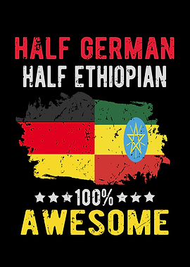 Half German Half Ethiopian