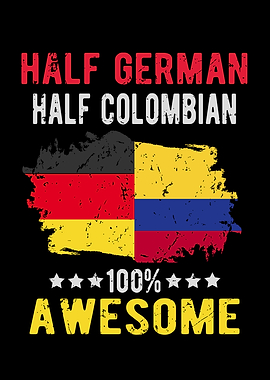Half German Half Colombian