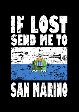San Marino Flag Saying