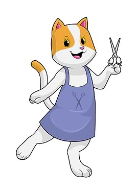 Cat Hair stylist Scissors