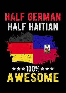 Half German Half Haitian