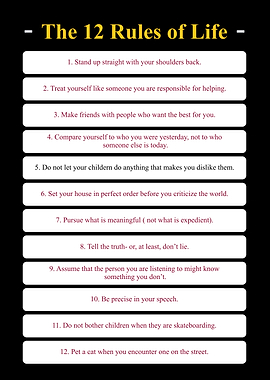 12 rules of life