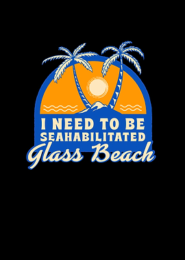 Glass Beach Summer Funny