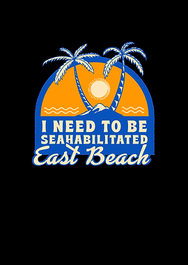 East Beach Summer Funny