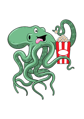 Octopus Popcorn