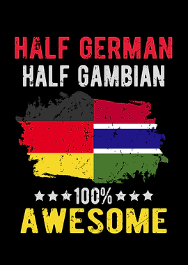 Half German Half Gambian