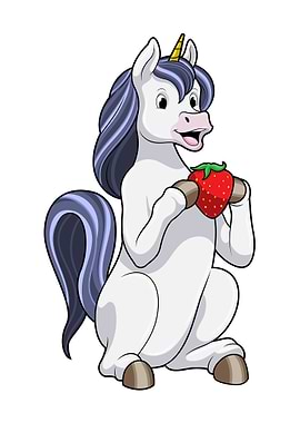 Unicorn Strawberry Fruit