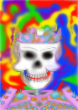 Abstract Skeleton King