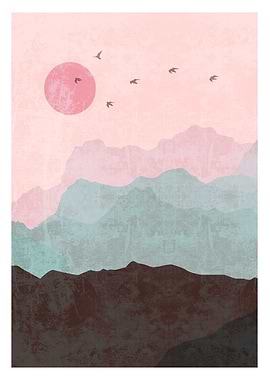 Asian Sun Mountain Birds