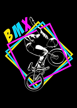 Colorful BMX Freestyle
