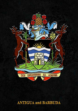 Arms of Antigua Barbuda