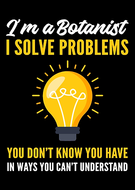 I solve problems Horticult