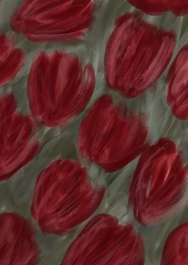 Goth Bouquet Painting