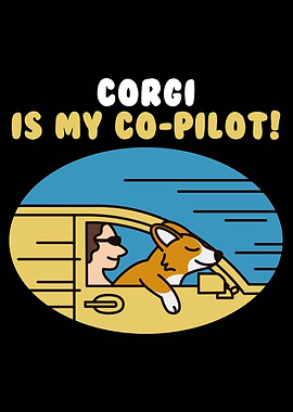 Corgi Is My Co Pilot