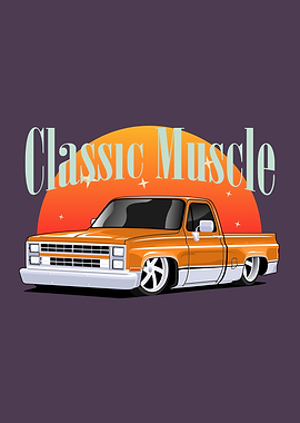 classic chevy truck car